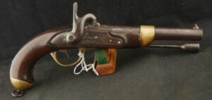 079-0325-W0150, French Cavalry Percussion pistol .70 cal percussion. BLOWOUT