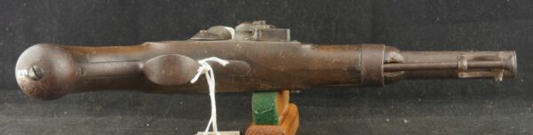 079-0325-W0151, US M-1836 Single Shot Flint Pistol in .54 cal smooth bore. BLOWOUT - Image 2