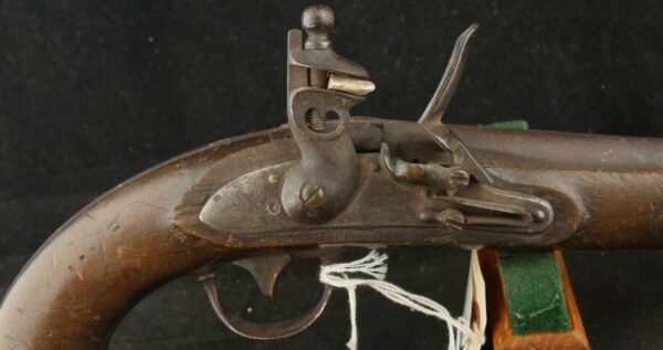 079-0325-W0151, US M-1836 Single Shot Flint Pistol in .54 cal smooth bore. BLOWOUT - Image 6