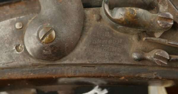 079-0325-W0151, US M-1836 Single Shot Flint Pistol in .54 cal smooth bore. BLOWOUT - Image 7
