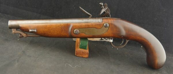 079-0325-W0158, Composite Dragoon Sized Flint Pistol with original lock and barrel. BLOWOUT - Image 3