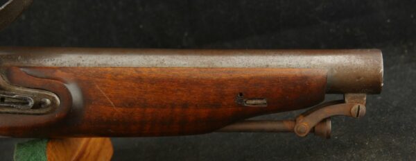 079-0325-W0158, Composite Dragoon Sized Flint Pistol with original lock and barrel. BLOWOUT - Image 5