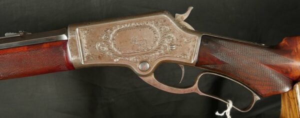 079-0425-0203, Factory Engraved Marlin M-1881 Pistol Grip Stock with deluxe wood. BUY NOW - Image 6