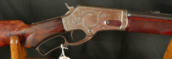079-0425-0203, Factory Engraved Marlin M-1881 Pistol Grip Stock with deluxe wood. BUY NOW - Image 16