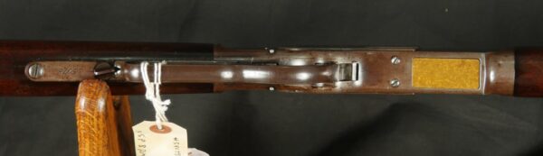 079-0525-H0043, Special Order Winchester M-1873 Octagon 2nd model with thumb print dust cover. BUY NOW - Image 11