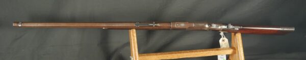 079-0525-H0043, Special Order Winchester M-1873 Octagon 2nd model with thumb print dust cover. BUY NOW - Image 4