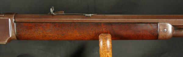 079-0525-H0043, Special Order Winchester M-1873 Octagon 2nd model with thumb print dust cover. BUY NOW - Image 7