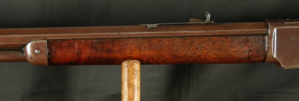 079-0525-H0043, Special Order Winchester M-1873 Octagon 2nd model with thumb print dust cover. BUY NOW - Image 16