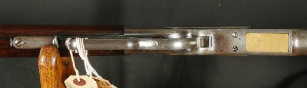 GR-0525-6569, Winchester M-1873 Round Barrel Rifle with the barrel shortened to 19 1/2 inches. BUY NOW - Image 10
