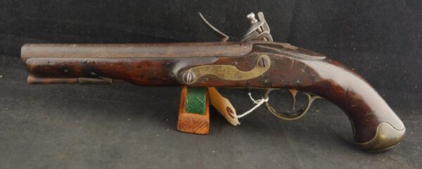 079-325-W0159, English Elliot Light Dragoon Flint Pistol Model 1759 modified in 1799. BLOWOUT - Image 3