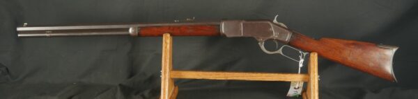 079-0525-H0054, Early Winchester M-1873 Octagon Barrel Rifle in RARE Open. BUY NOW - Image 4