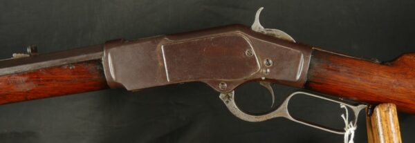 079-0525-H0054, Early Winchester M-1873 Octagon Barrel Rifle in RARE Open. BUY NOW - Image 16