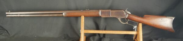 079-0525-H0057, Winchester M-1876 Octagon Barrel Rifle in RARE Open Top. BUY NOW - Image 3