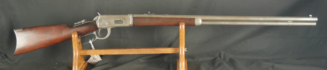 079-0525-H0081, Winchester M-1894 Octagon Barrel Rifle, special order with over length 28 inch barrel. BUY NOW