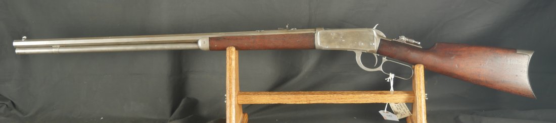 079-0525-H0081, Winchester M-1894 Octagon Barrel Rifle, special order with over length 28 inch barrel. BUY NOW - Image 23
