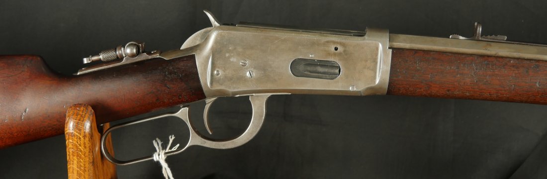079-0525-H0081, Winchester M-1894 Octagon Barrel Rifle, special order with over length 28 inch barrel. BUY NOW - Image 4