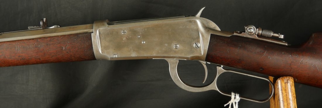 079-0525-H0081, Winchester M-1894 Octagon Barrel Rifle, special order with over length 28 inch barrel. BUY NOW - Image 13