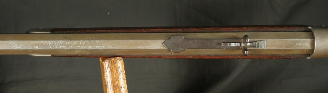 079-0525-H0081, Winchester M-1894 Octagon Barrel Rifle, special order with over length 28 inch barrel. BUY NOW - Image 17