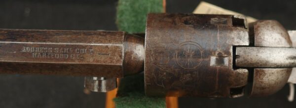 GR-0525-6526, Hartford Colt Model 1849 Pocket. 5 inch barrel. 6 shot. BUY NOW - Image 7