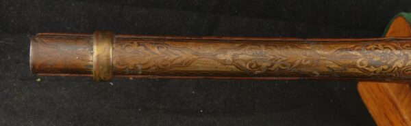 GR-0525-6593, Flint Ottoman Empire Single Shot raise carved pistol. BLOWOUT - Image 14