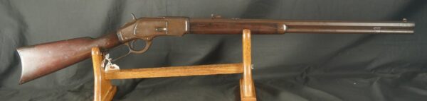 079-0625-9279, Attic find, Winchester M-1873 Octagon Barrel Rifle in .38 WCF. BUY NOW