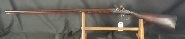 079-0625-9288, British BARBER Antique SxS Double Barrel 20 Ga. FLINTLOCK. BUY NOW - Image 3
