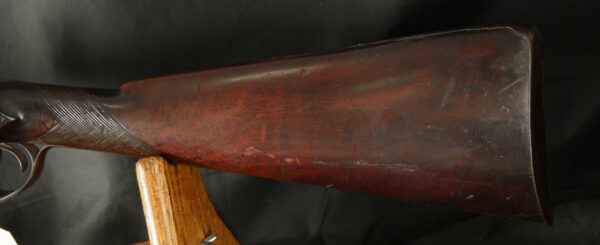 079-0625-9288, British BARBER Antique SxS Double Barrel 20 Ga. FLINTLOCK. BUY NOW - Image 13