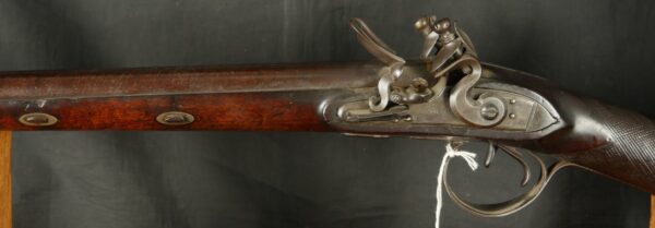 079-0625-9288, British BARBER Antique SxS Double Barrel 20 Ga. FLINTLOCK. BUY NOW - Image 14