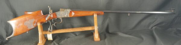 079-0625-9290, German Scheutzen Target Rifle with elaborated carved and decorated stocks. BUY NOW - Image 3