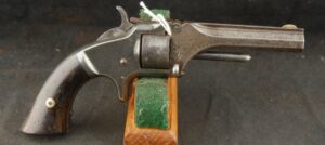 079-0625-9304, Smith and Wesson #1, 2nd Issue,  7 shot .22 with 95% tarnished silver. BLOWOUT