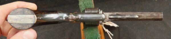 079-0625-9304, Smith and Wesson #1, 2nd Issue, 7 shot .22 with 95% tarnished silver. BLOWOUT - Image 2