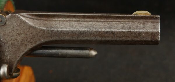 079-0625-9304, Smith and Wesson #1, 2nd Issue, 7 shot .22 with 95% tarnished silver. BLOWOUT - Image 5