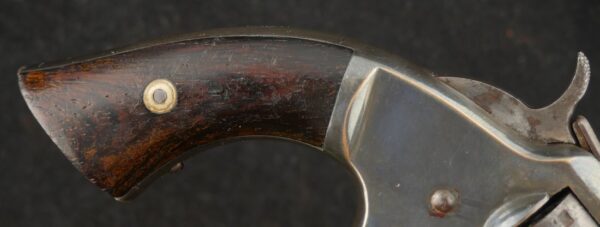 079-0625-9304, Smith and Wesson #1, 2nd Issue, 7 shot .22 with 95% tarnished silver. BLOWOUT - Image 7