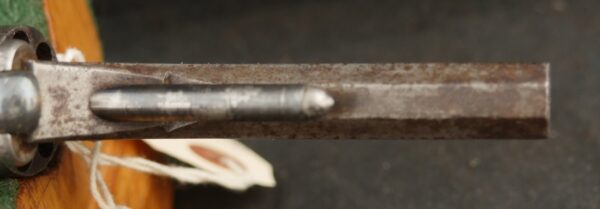 079-0625-9304, Smith and Wesson #1, 2nd Issue, 7 shot .22 with 95% tarnished silver. BLOWOUT - Image 8