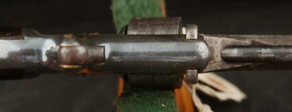 079-0625-9304, Smith and Wesson #1, 2nd Issue, 7 shot .22 with 95% tarnished silver. BLOWOUT - Image 9