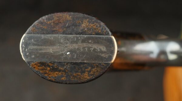 079-0625-9304, Smith and Wesson #1, 2nd Issue, 7 shot .22 with 95% tarnished silver. BLOWOUT - Image 10