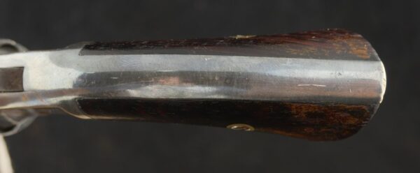 079-0625-9304, Smith and Wesson #1, 2nd Issue, 7 shot .22 with 95% tarnished silver. BLOWOUT - Image 16