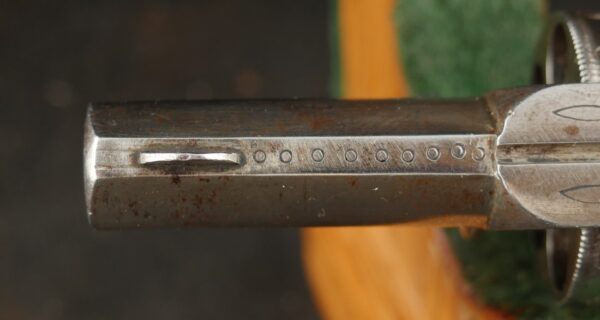 079-0625-9308, Continental .32 CF, folding trigger factory engraved revolver. BLOWOUT - Image 14