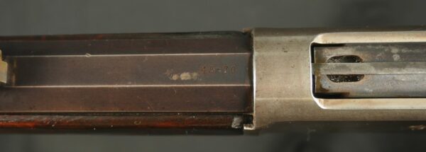 079-0625-DM0005, Winchester M-1886 Checkered Pistol Grip octagon barrel rifle in 45/70. BUY NOW - Image 11