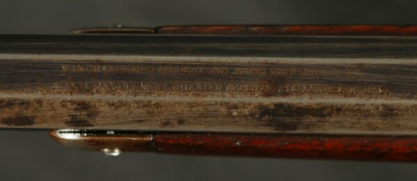 079-0625-DM0008, Winchester M-1876 Special Order Light Weight Octagon barrel rifle. .45-60. BUY NOW - Image 7