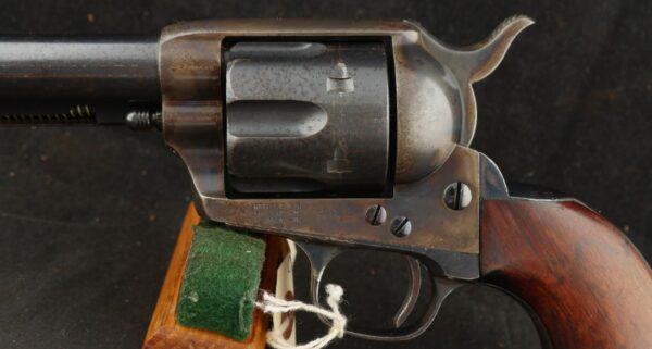 079-0725-7509, US Colt Artillery SA military revolver. The barrel, 90% blue. BUY NOW - Image 12