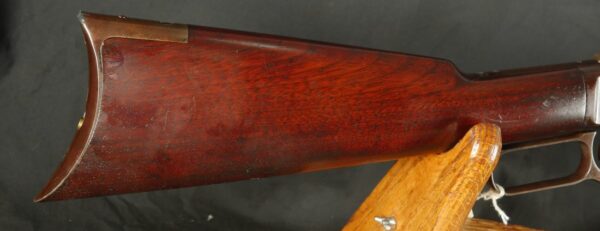 079-0525-7507, Winchester M-1873 44-40 with 80% overall deep to medium blue, and round 24 inch barrel. BUY NOW - Image 5
