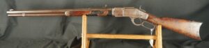 079-0725-7513, Frontier modified Rare Winchester M-1873 Octagon barrel 1st Model in Open Top. BUY NOW