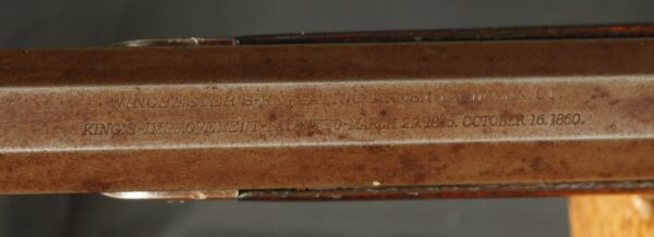 079-0725-7513, Frontier modified Rare Winchester M-1873 Octagon barrel 1st Model in Open Top. BUY NOW - Image 10
