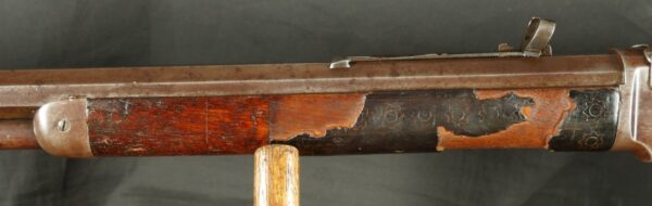 079-0725-7513, Frontier modified Rare Winchester M-1873 Octagon barrel 1st Model in Open Top. BUY NOW - Image 6