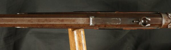 079-0725-7513, Frontier modified Rare Winchester M-1873 Octagon barrel 1st Model in Open Top. BUY NOW - Image 9
