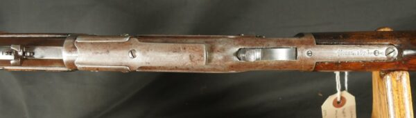 079-0725-7513, Frontier modified Rare Winchester M-1873 Octagon barrel 1st Model in Open Top. BUY NOW - Image 11