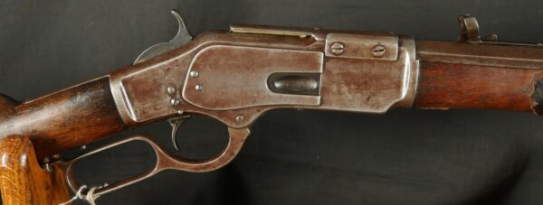 079-0725-7513, Frontier modified Rare Winchester M-1873 Octagon barrel 1st Model in Open Top. BUY NOW - Image 15