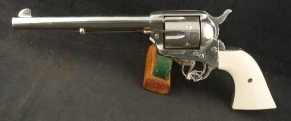079-0725-7516, Colt SA .44-40 with a re-nickel and replaced composite grips. BUY NOW - Image 3