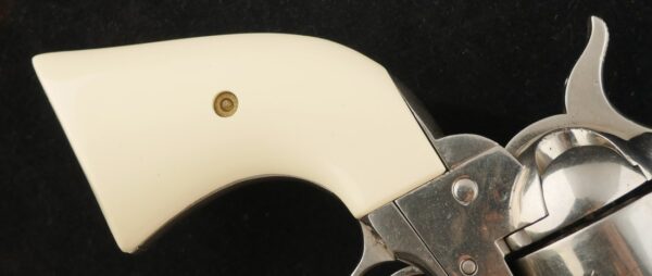 079-0725-7516, Colt SA .44-40 with a re-nickel and replaced composite grips. BUY NOW - Image 8